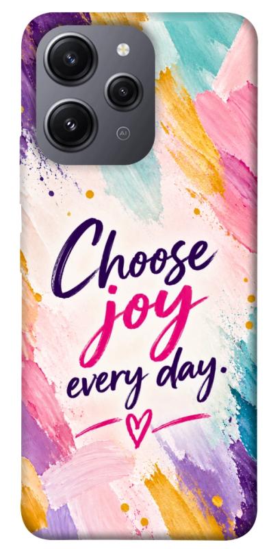 Чохол itsPrint Choose joy everyday для Xiaomi Redmi 12, написи, купити оптом з доставкою