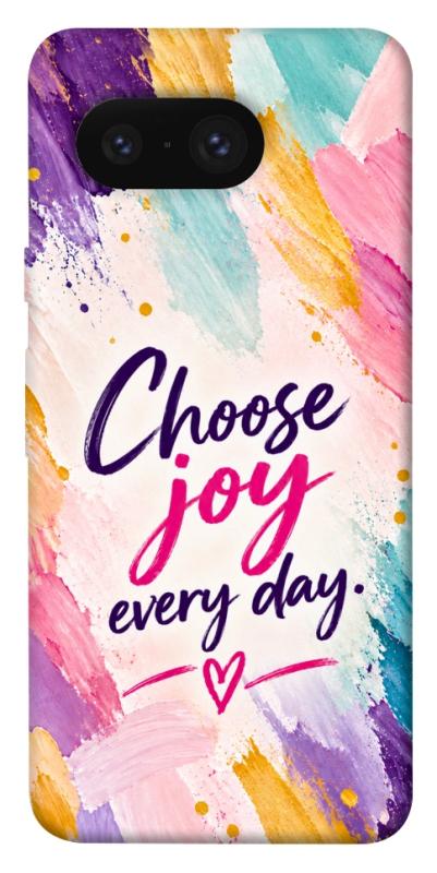Чохол itsPrint Choose joy everyday для Google Pixel 8, написи, купити оптом з доставкою