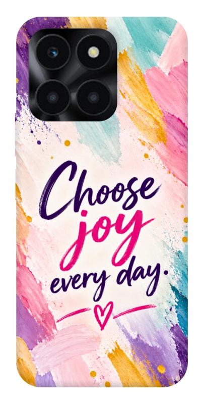 Чохол itsPrint Choose joy everyday для Huawei Honor X6a, написи, купити оптом з доставкою