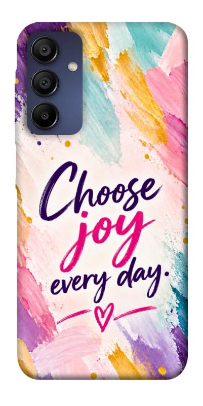 Чехол itsPrint Choose joy everyday для Samsung Galaxy A15 4G/5G, надписи, купить оптом с доставкой