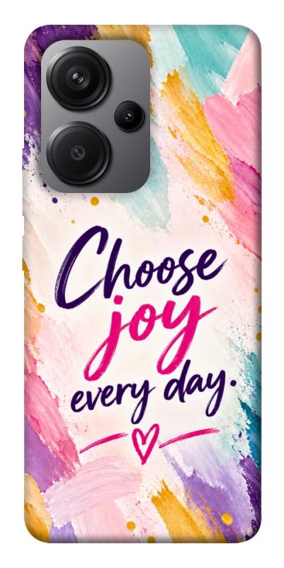 Чохол itsPrint Choose joy everyday для Xiaomi Redmi Note 13 Pro+, написи, купити оптом з доставкою
