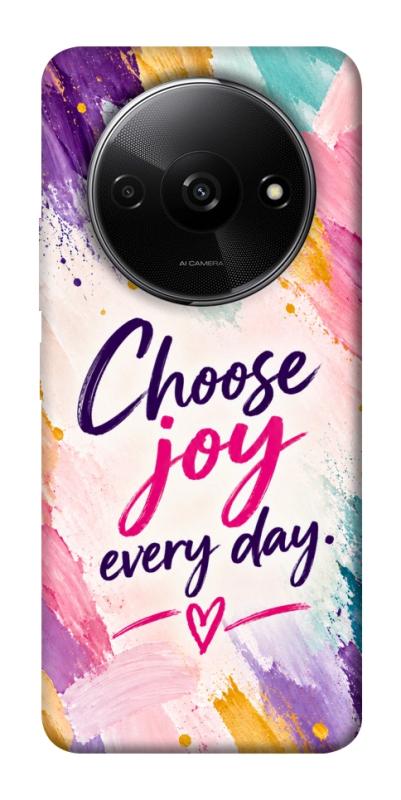 Чохол itsPrint Choose joy everyday для Xiaomi Redmi A3, написи, купити оптом з доставкою
