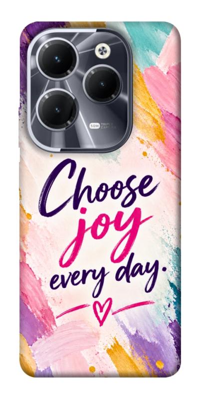 Чохол itsPrint Choose joy everyday для Infinix Hot 40, написи, купити оптом з доставкою