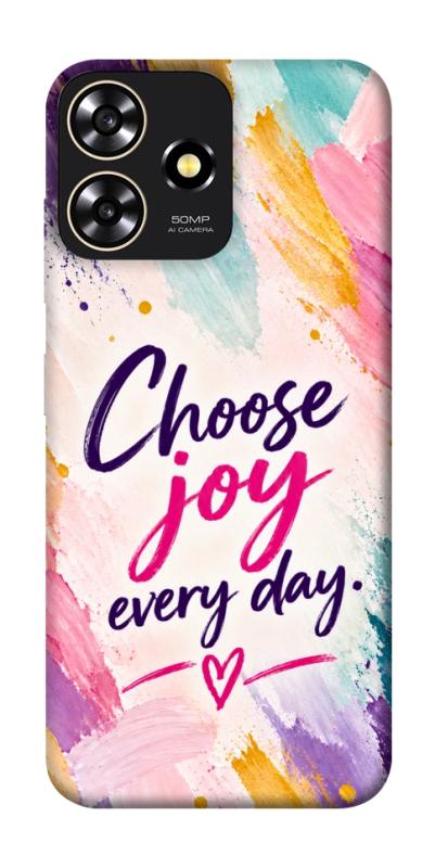Чохол itsPrint Choose joy everyday для ZTE Blade A73 4G, написи, купити оптом з доставкою