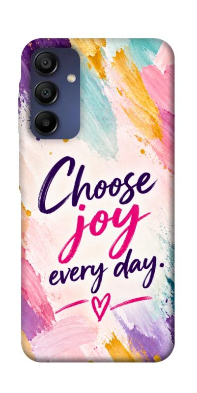 Чохол itsPrint Choose joy everyday для Samsung Galaxy A16 4G/5G, написи, купити оптом з доставкою
