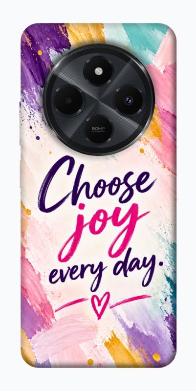 Чохол itsPrint Choose joy everyday для Xiaomi Redmi 14C / Poco C75, написи, купити оптом з доставкою
