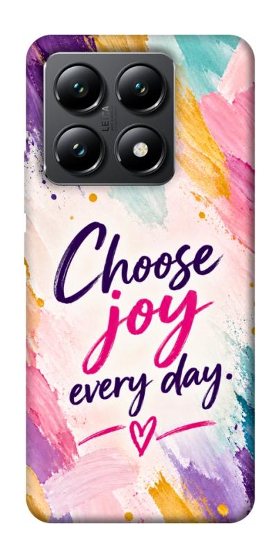 Чохол itsPrint Choose joy everyday для Xiaomi 14T, написи, купити оптом з доставкою