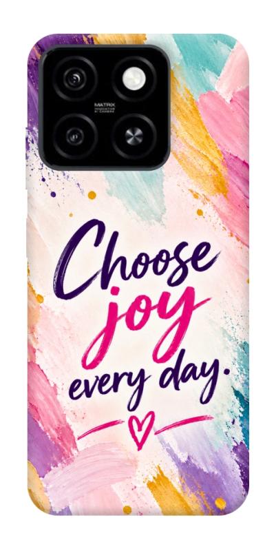Чохол itsPrint Choose joy everyday для ZTE Blade A55 4G, написи, купити оптом з доставкою