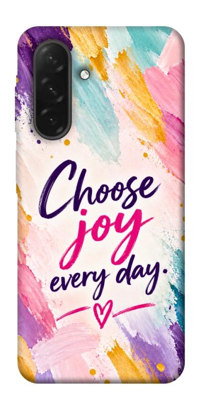 Чехол itsPrint Choose joy everyday для Samsung Galaxy A26 5G, надписи, купить оптом с доставкой
