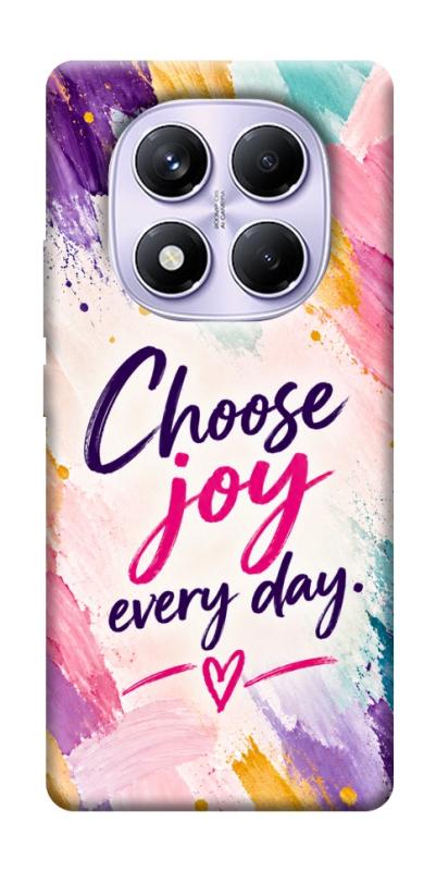 Чохол itsPrint Choose joy everyday для Xiaomi Poco X7, написи, купити оптом з доставкою