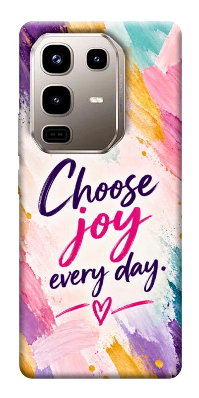 Чохол itsPrint Choose joy everyday для Infinix Note 50 Pro 4G, написи, купити оптом з доставкою