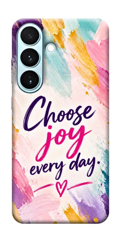 Чохол itsPrint Choose joy everyday для Samsung Galaxy S26, написи, купити оптом з доставкою