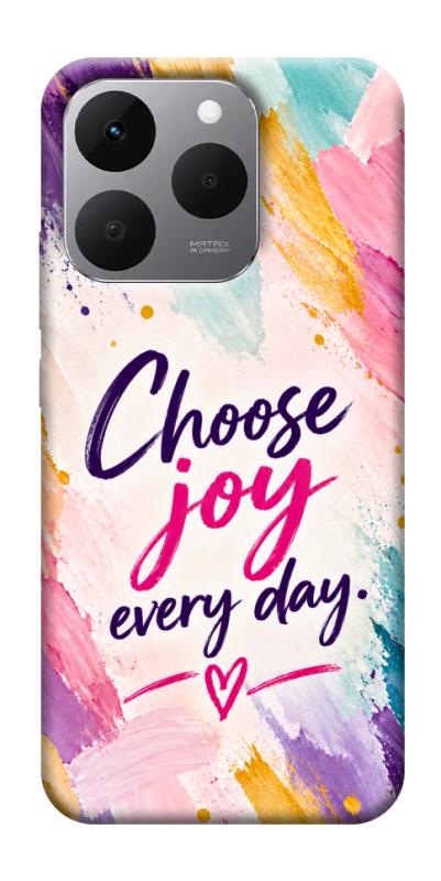 Чехол itsPrint Choose joy everyday для Realme 15T, надписи, купить оптом с доставкой