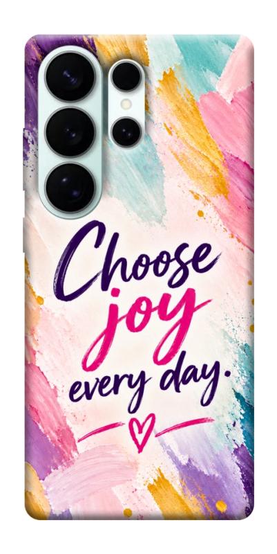 Чохол itsPrint Choose joy everyday для Samsung Galaxy S26 Ultra, написи, купити оптом з доставкою