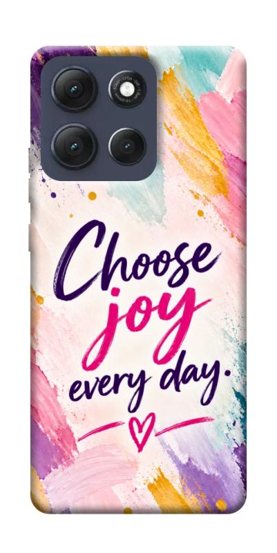 Чохол itsPrint Choose joy everyday для Motorola Moto G86 Power, написи, купити оптом з доставкою
