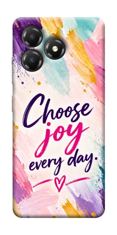 Чехол itsPrint Choose joy everyday для ZTE Blade A36, надписи, купить оптом с доставкой