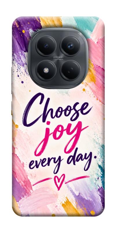 Чохол itsPrint Choose joy everyday для Xiaomi Redmi Note 15 4G/5G (EU), написи, купити оптом з доставкою