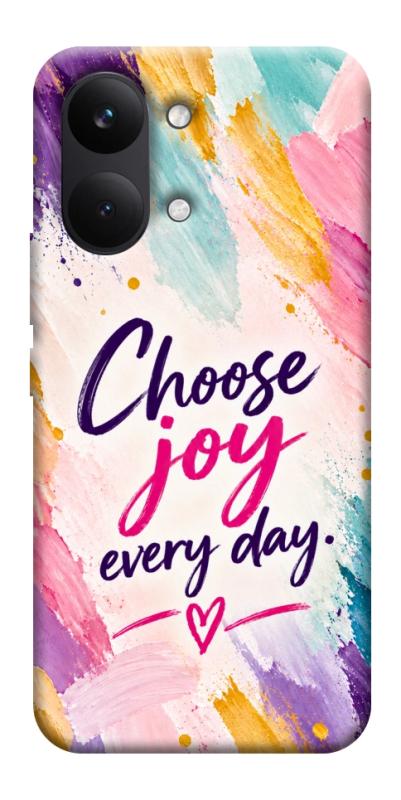 Чехол itsPrint Choose joy everyday для Xiaomi Poco X8 Pro Max, надписи, купить оптом с доставкой