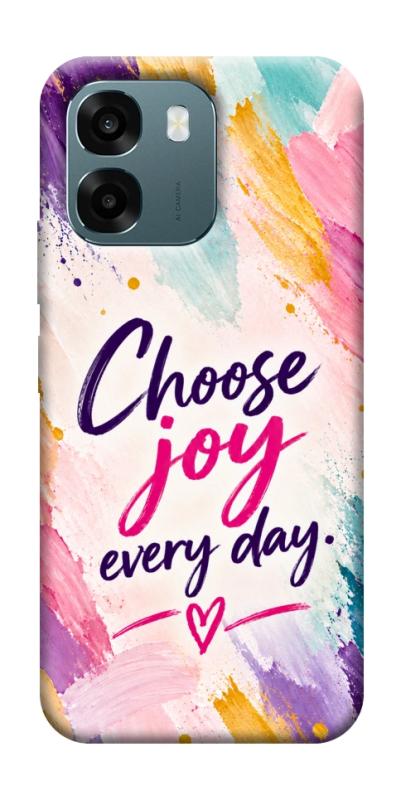 Чохол itsPrint Choose joy everyday для Oppo A6, написи, купити оптом з доставкою