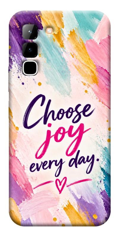 Чехол itsPrint Choose joy everyday для Infinix Hot 70, надписи, купить оптом с доставкой