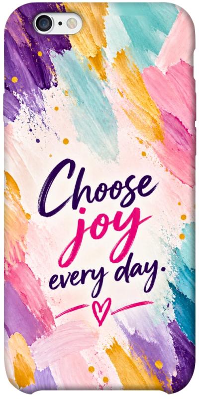 Чохол itsPrint Choose joy everyday для Apple iPhone 6/6s plus (5.5"), написи, купити оптом з доставкою