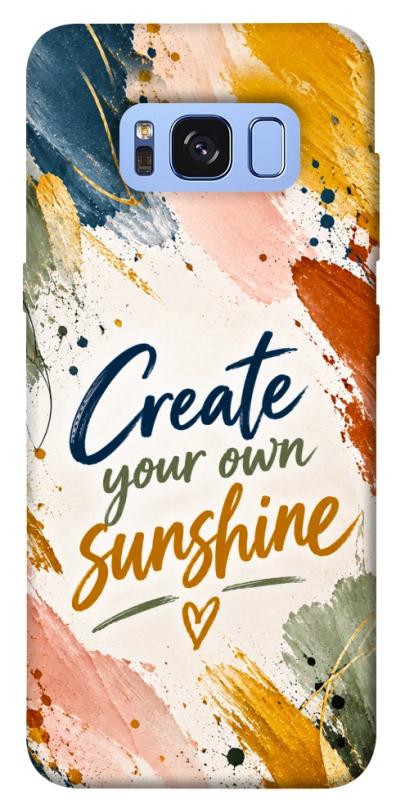 Чехол itsPrint Create sunshine для Samsung G950 Galaxy S8, надписи, купить оптом с доставкой