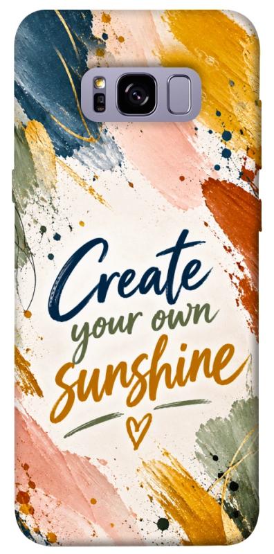 Чохол itsPrint Create sunshine для Samsung G955 Galaxy S8 Plus, написи, купити оптом з доставкою