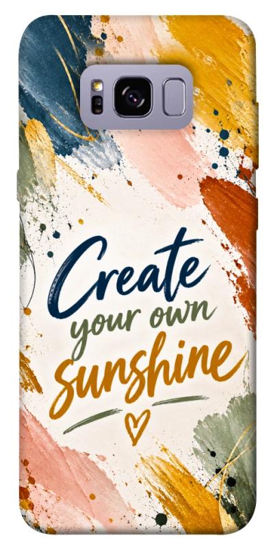 Чохол itsPrint Create sunshine для Samsung G955 Galaxy S8 Plus, написи, купити оптом з доставкою