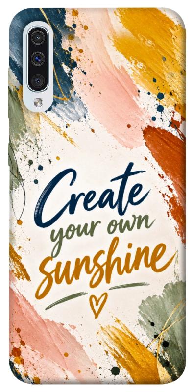 Чохол itsPrint Create sunshine для Samsung Galaxy A50 (A505F) / A50s / A30s, написи, купити оптом з доставкою