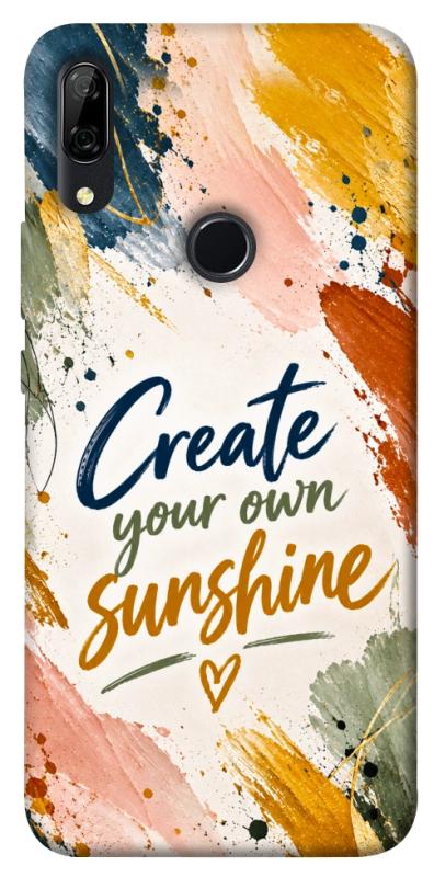 Чохол itsPrint Create sunshine для Huawei P Smart Z, написи, купити оптом з доставкою