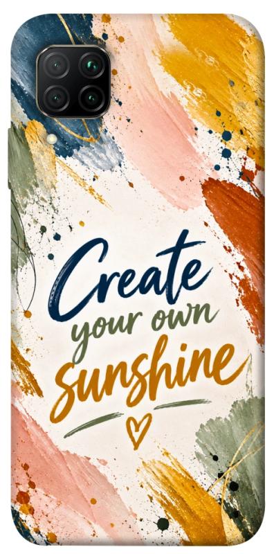 Чохол itsPrint Create sunshine для Huawei P40 Lite, написи, купити оптом з доставкою