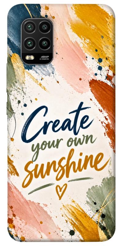 Чехол itsPrint Create sunshine для Xiaomi Mi 10 Lite, надписи, купить оптом с доставкой