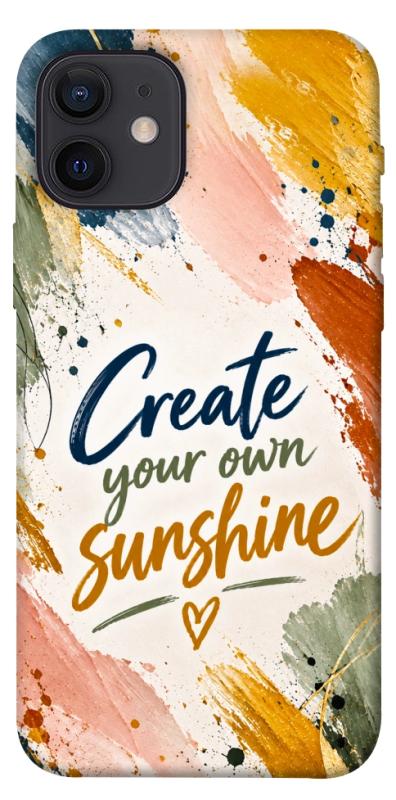 Чохол itsPrint Create sunshine для Apple iPhone 12 Pro (6.1"), написи, купити оптом з доставкою