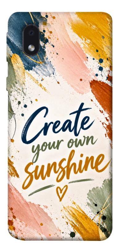 Чохол itsPrint Create sunshine для Samsung Galaxy M01 Core / A01 Core, написи, купити оптом з доставкою