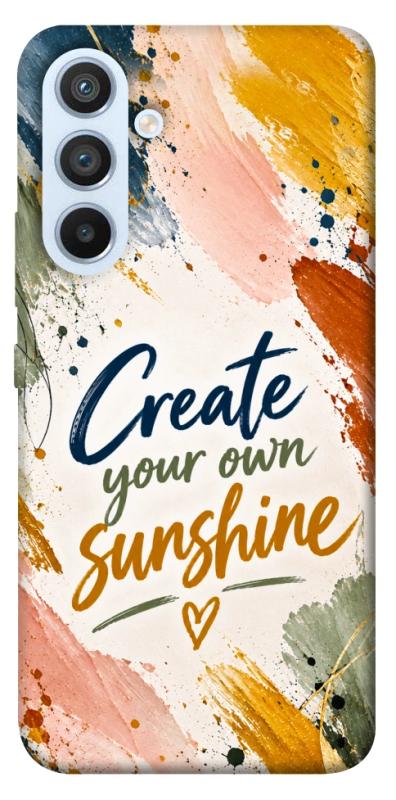Чохол itsPrint Create sunshine для Samsung Galaxy A54 5G, написи, купити оптом з доставкою