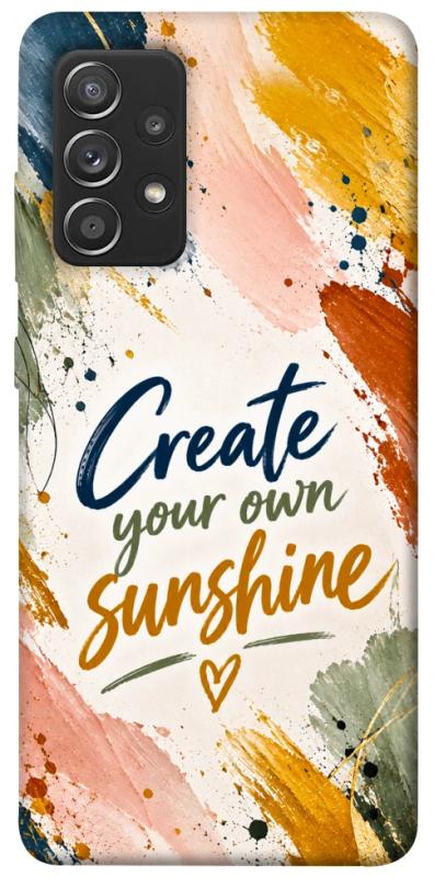 Чехол itsPrint Create sunshine для Samsung Galaxy A52 4G / A52 5G, надписи, купить оптом с доставкой