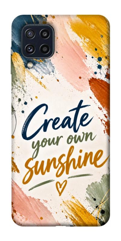 Чехол itsPrint Create sunshine для Samsung Galaxy M32, надписи, купить оптом с доставкой