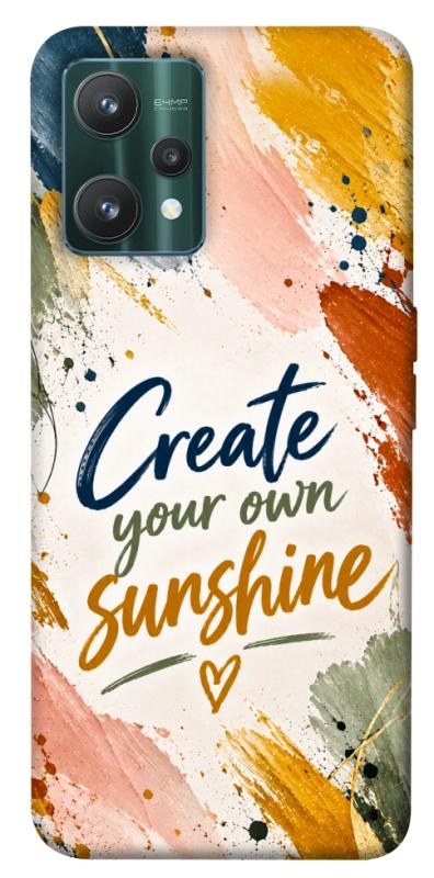 Чехол itsPrint Create sunshine для Realme 9 Pro, надписи, купить оптом с доставкой