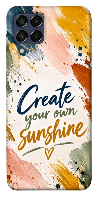 Чохол itsPrint Create sunshine для Samsung Galaxy M33 5G, написи, купити оптом з доставкою