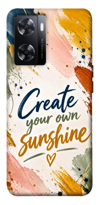 Чохол itsPrint Create sunshine для OnePlus Nord N20 SE, написи, купити оптом з доставкою