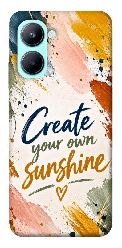 Чохол itsPrint Create sunshine для Realme C33, написи, купити оптом з доставкою