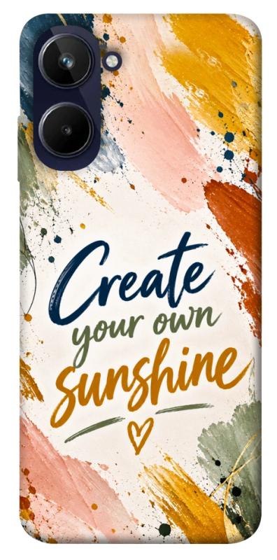 Чохол itsPrint Create sunshine для Realme 10 4G, написи, купити оптом з доставкою