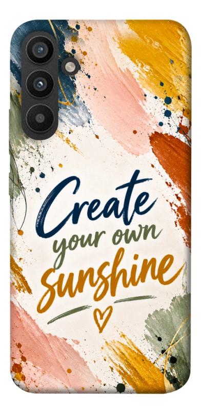Чохол itsPrint Create sunshine для Samsung Galaxy A34 5G, написи, купити оптом з доставкою
