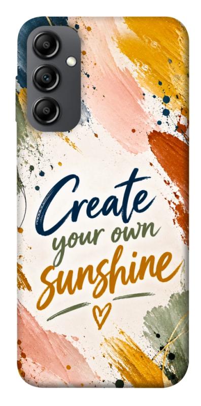 Чохол itsPrint Create sunshine для Samsung Galaxy A14 4G/5G, написи, купити оптом з доставкою