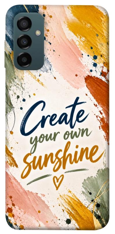 Чохол itsPrint Create sunshine для Samsung Galaxy M14 5G, написи, купити оптом з доставкою