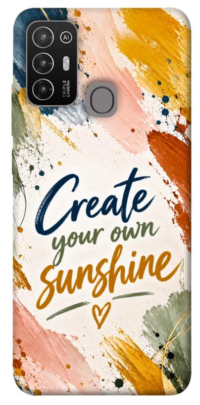 Чохол itsPrint Create sunshine для ZTE Blade A52, написи, купити оптом з доставкою