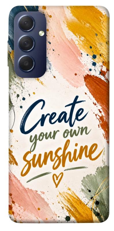 Чохол itsPrint Create sunshine для Samsung Galaxy M54 5G, написи, купити оптом з доставкою