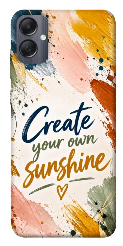 Чохол itsPrint Create sunshine для Samsung Galaxy A05, написи, купити оптом з доставкою