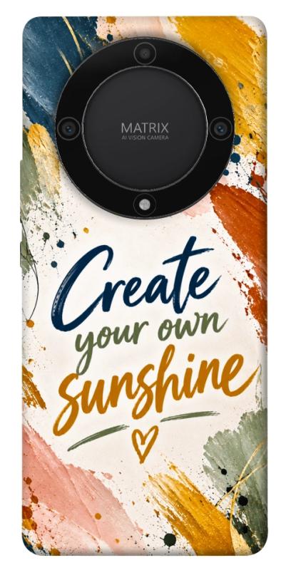 Чехол itsPrint Create sunshine для Huawei Magic5 Lite, надписи, купить оптом с доставкой