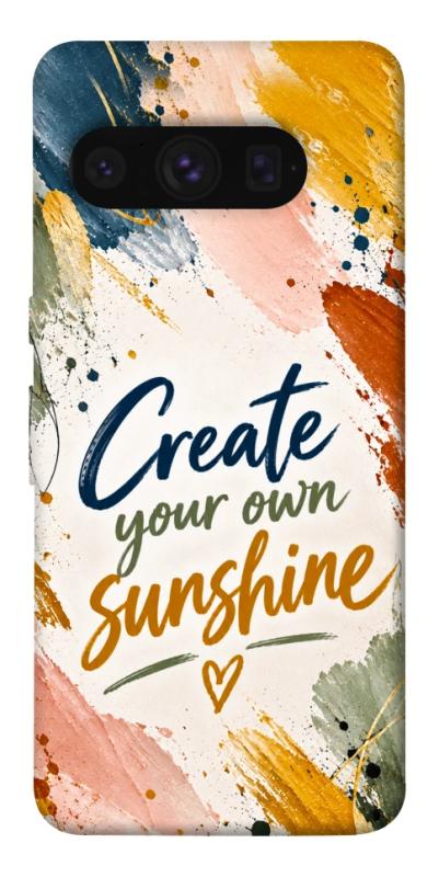 Чехол itsPrint Create sunshine для Google Pixel 8 Pro, надписи, купить оптом с доставкой